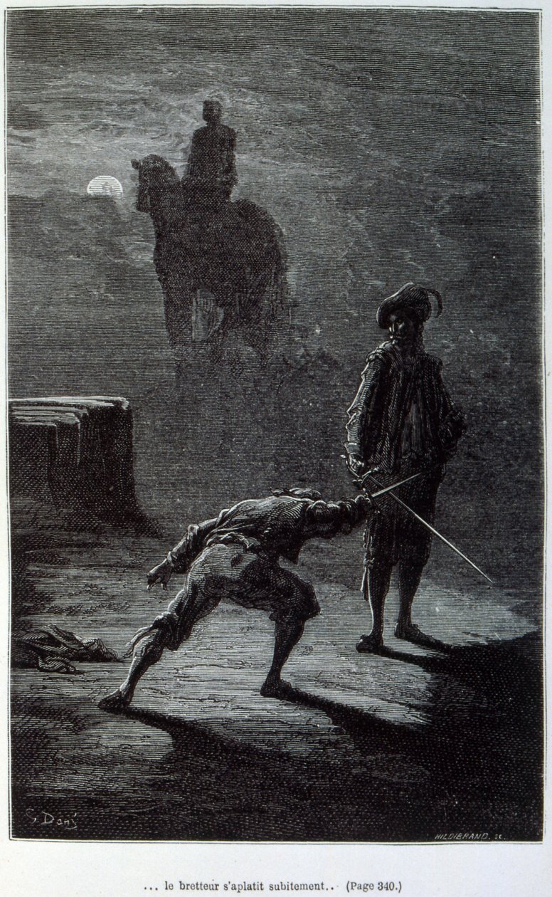 Kapitein Fracasse (illustratie) door Gustave Dore