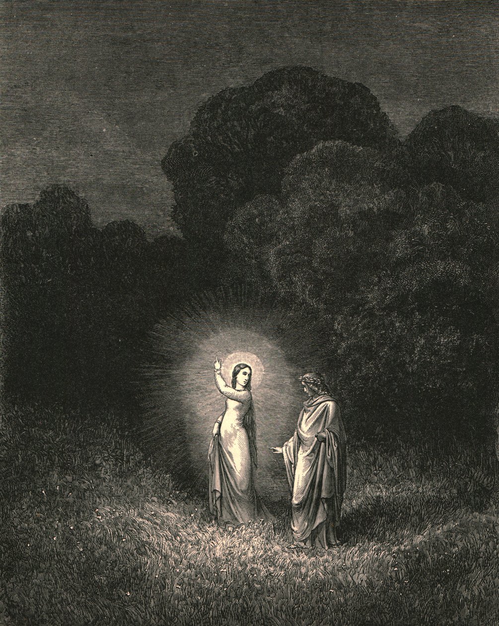 Ik, die u nu op deze missie stuur, ben Beatrice, ca. 1890 door Gustave Dore