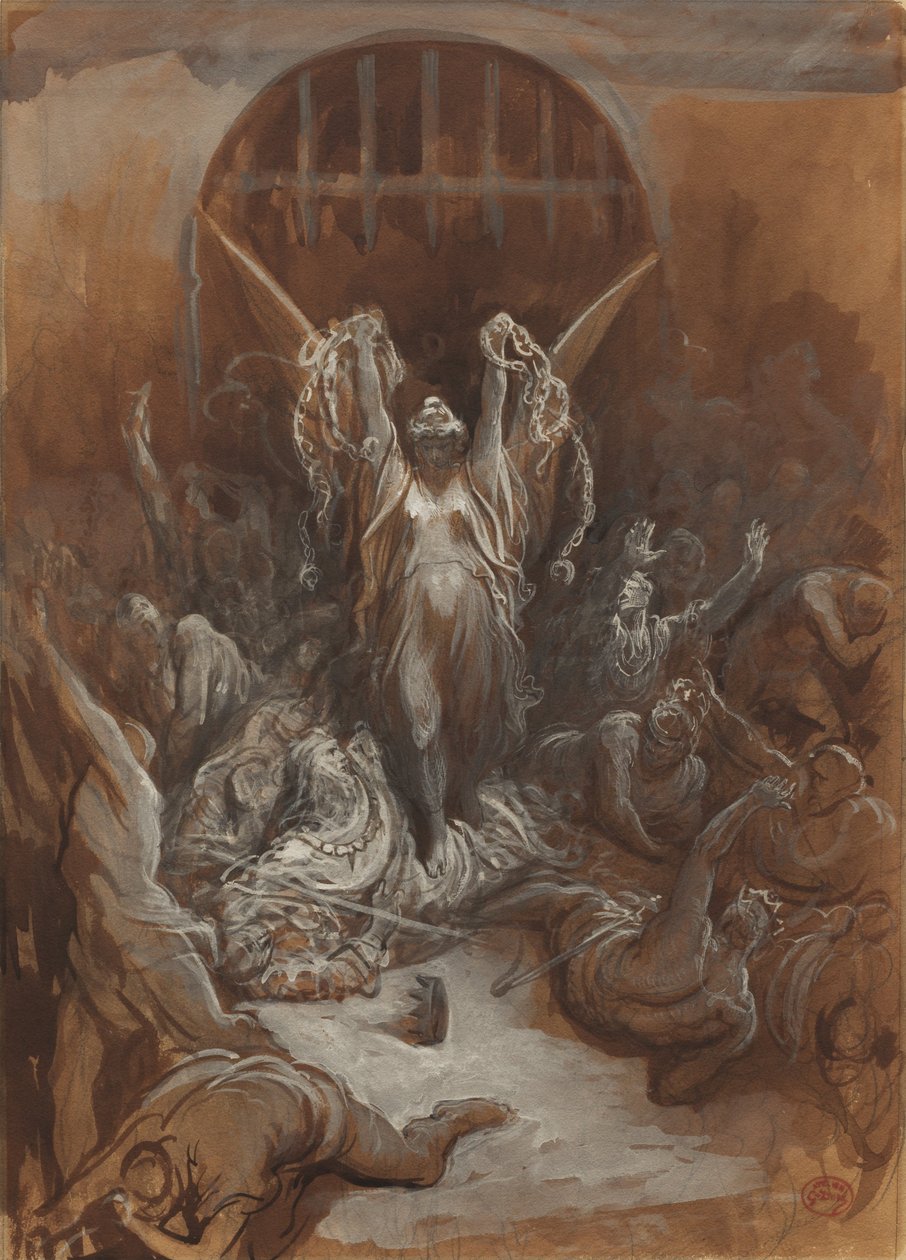 Vrijheid, c. 1865-1875 door Gustave Dore