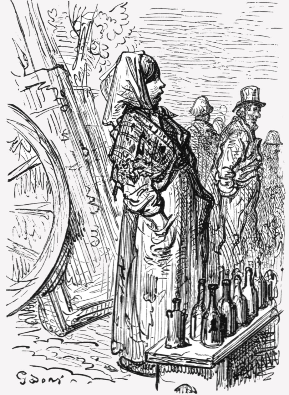 Verfrissingen onderweg door Gustave Dore
