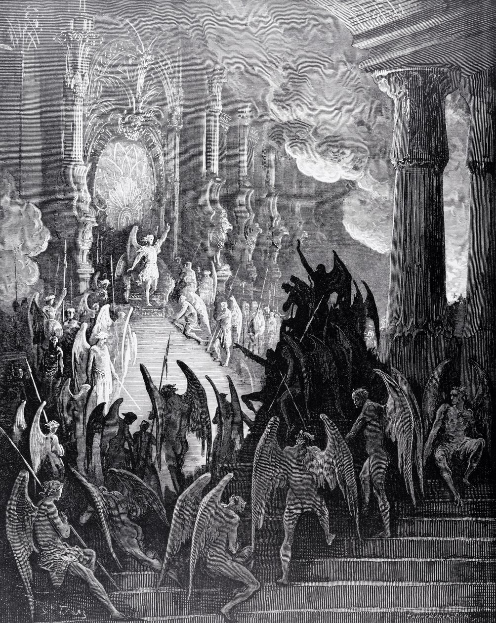 Satan in Raad, uit Boek I van 