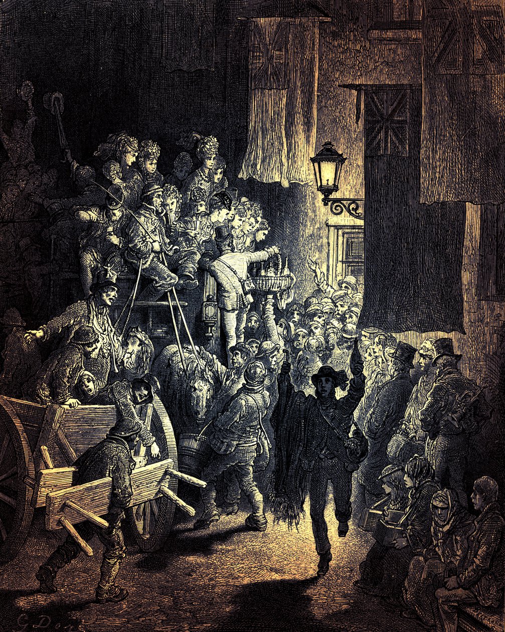 De Derby - Terug naar huis door Gustave Dore