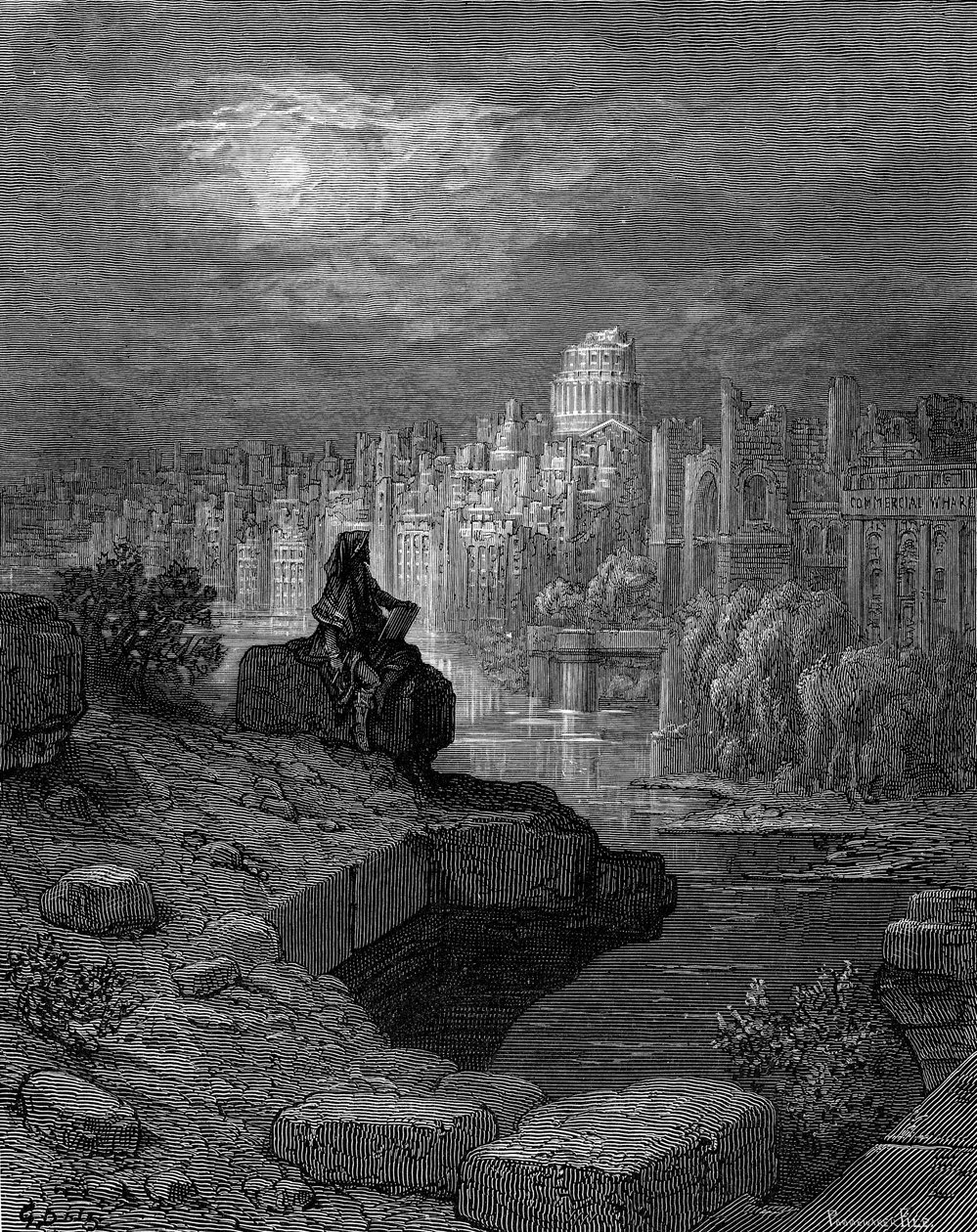 De Nieuw-Zeelander door Gustave Dore
