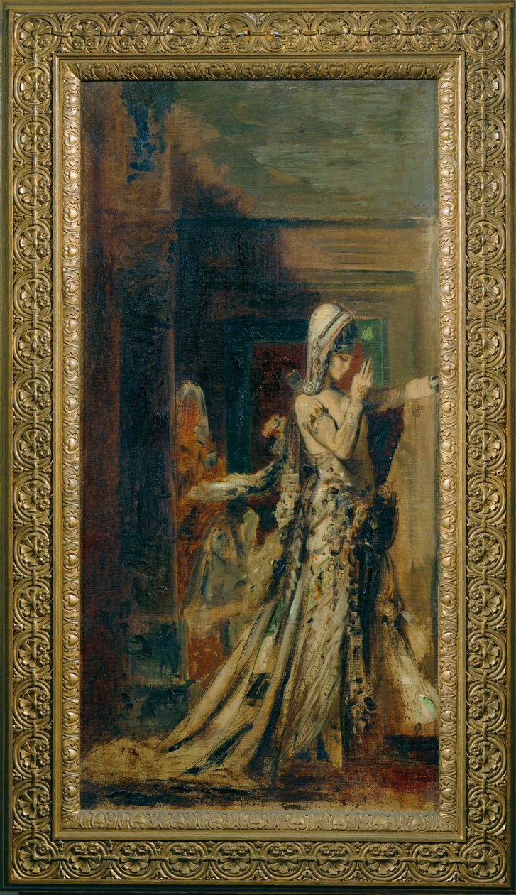 Salome (schilderij op doek) door Gustave Moreau