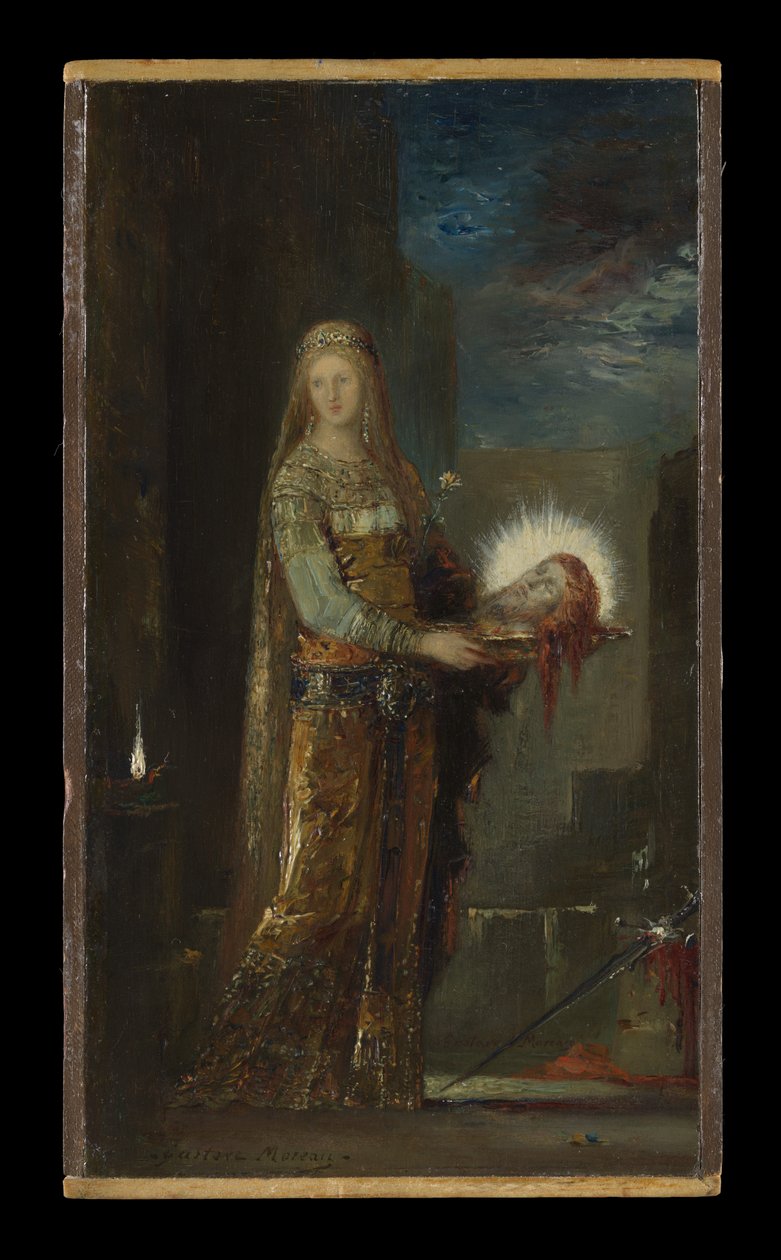 Salome met het hoofd van Johannes de Doper door Gustave Moreau
