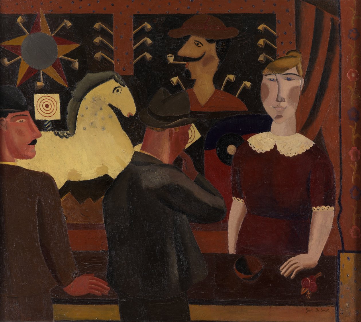 De Schiettent door Gustave de Smet