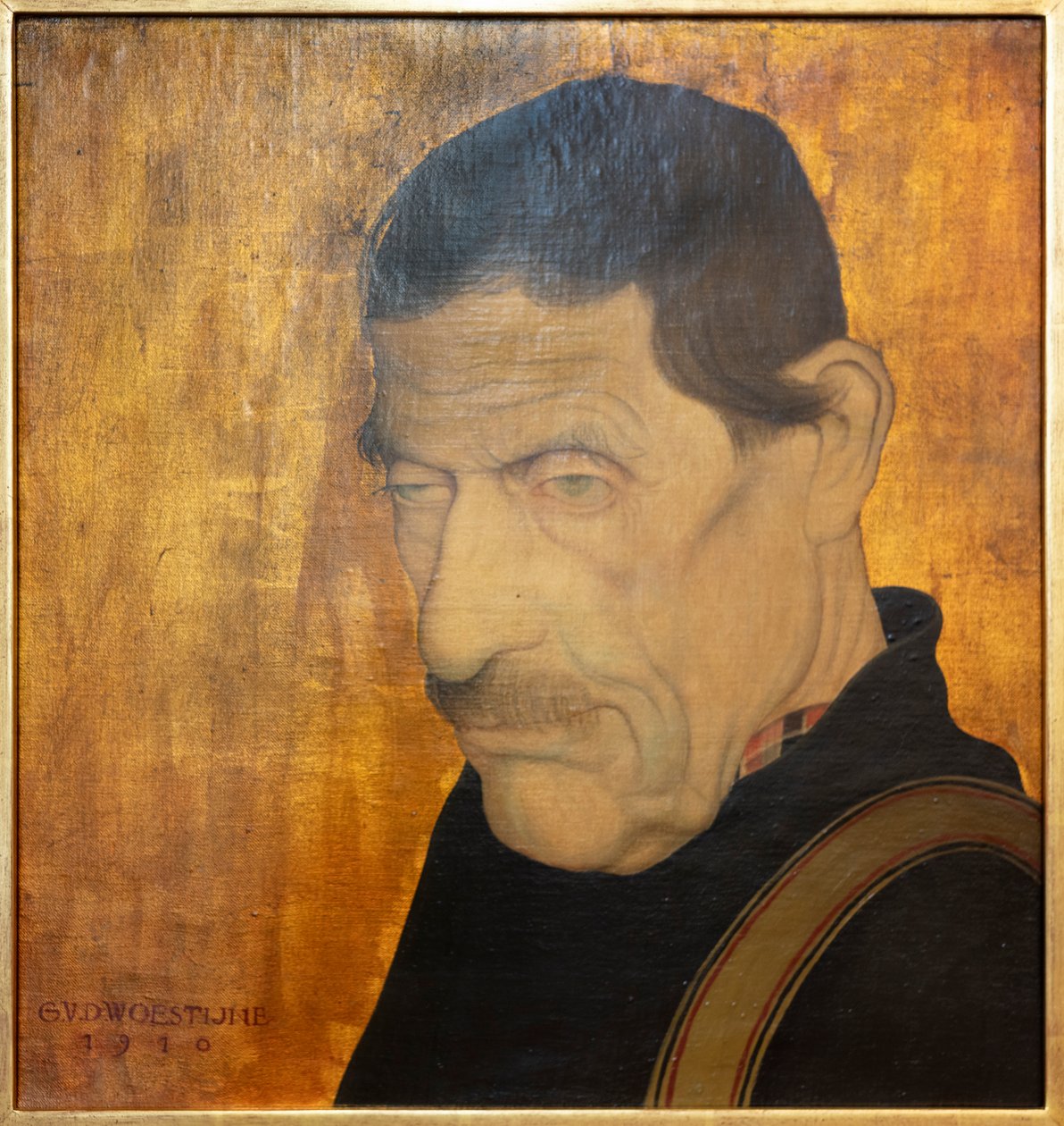 Hoofd van een Man-Nandje Hooft door Gustave Van de Woestyne