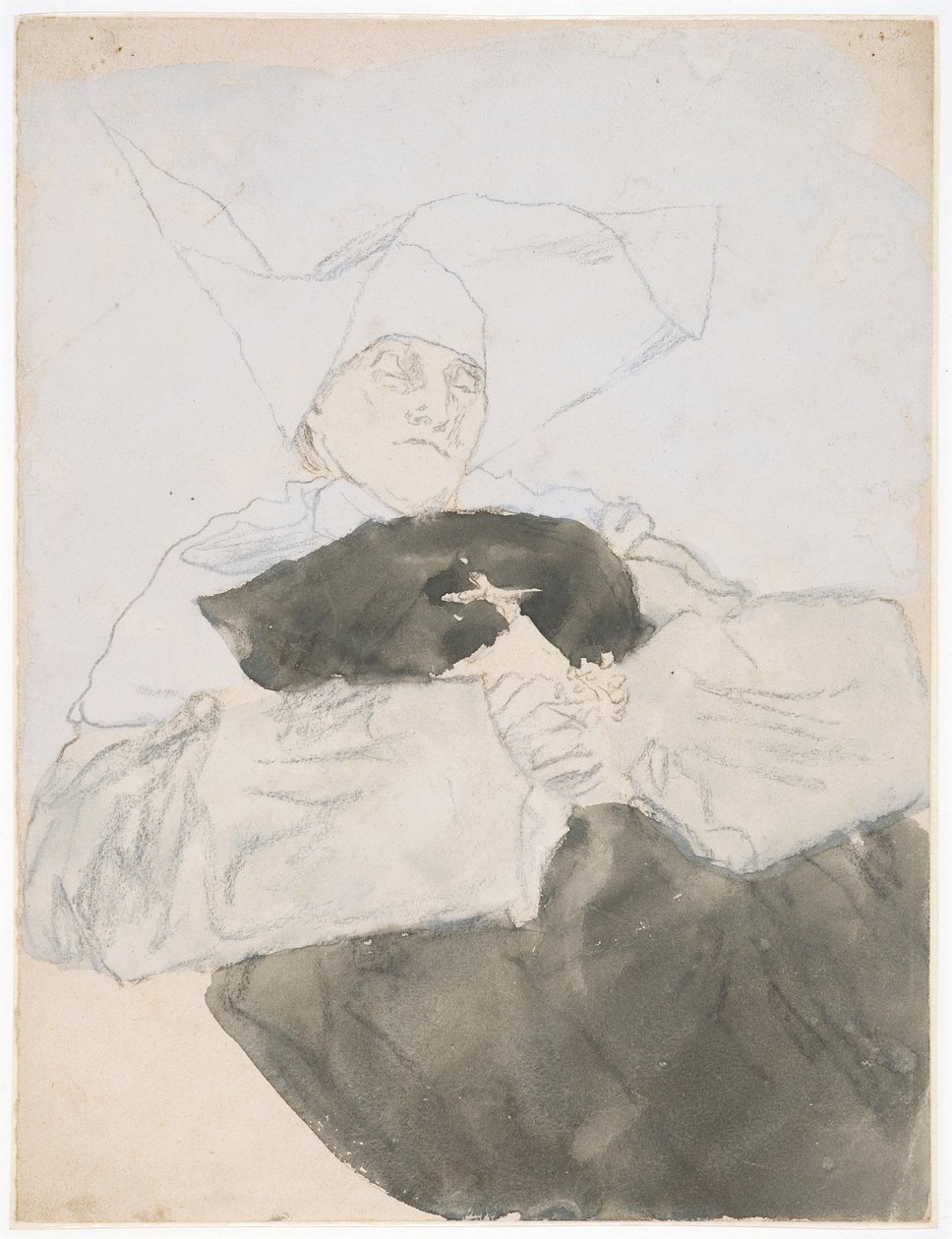 De stervende non door Gwen John