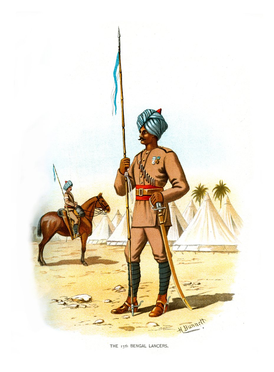 De 13e Bengal Lancers door H. Bunnett