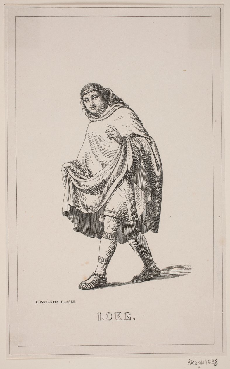 Loke. Illustratie voor Fabricius