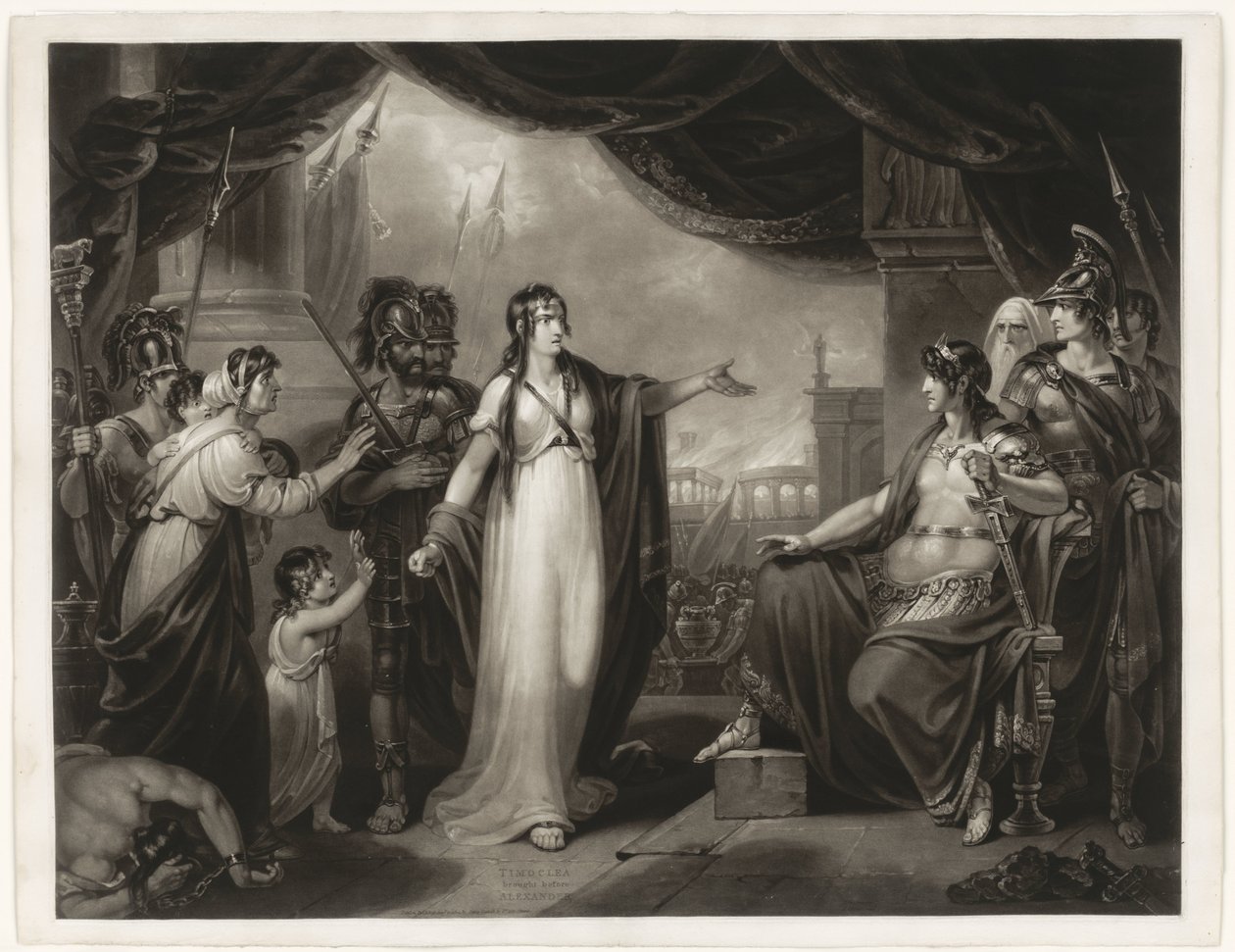 Timoclea voor Alexander door H. Gillbank