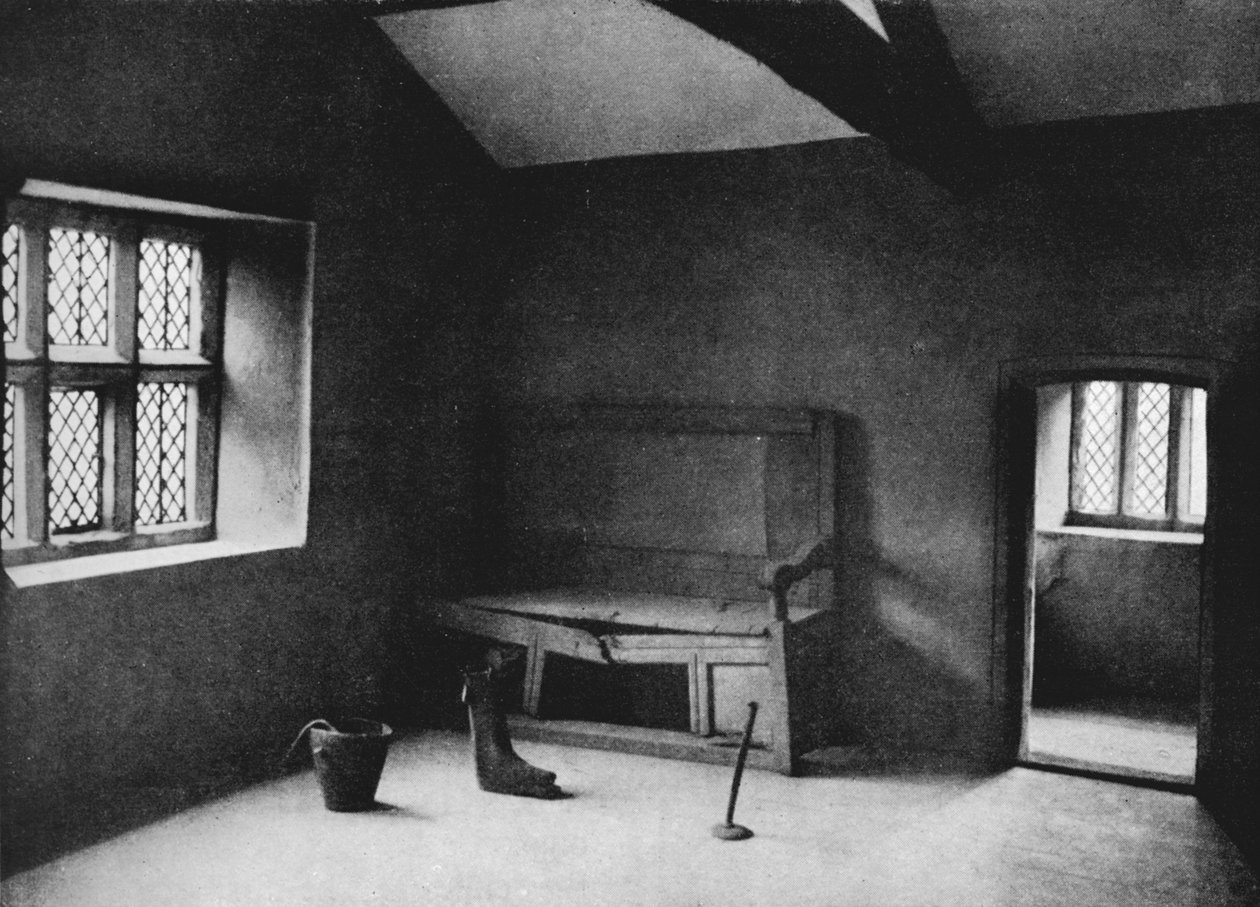 Interieur van Robins Hoods Kamer, ca. 1910, 1912 door H. Robinson