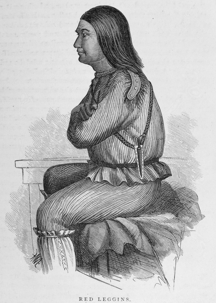 Red Leggins, Chief bij Fort Yukon, uit 