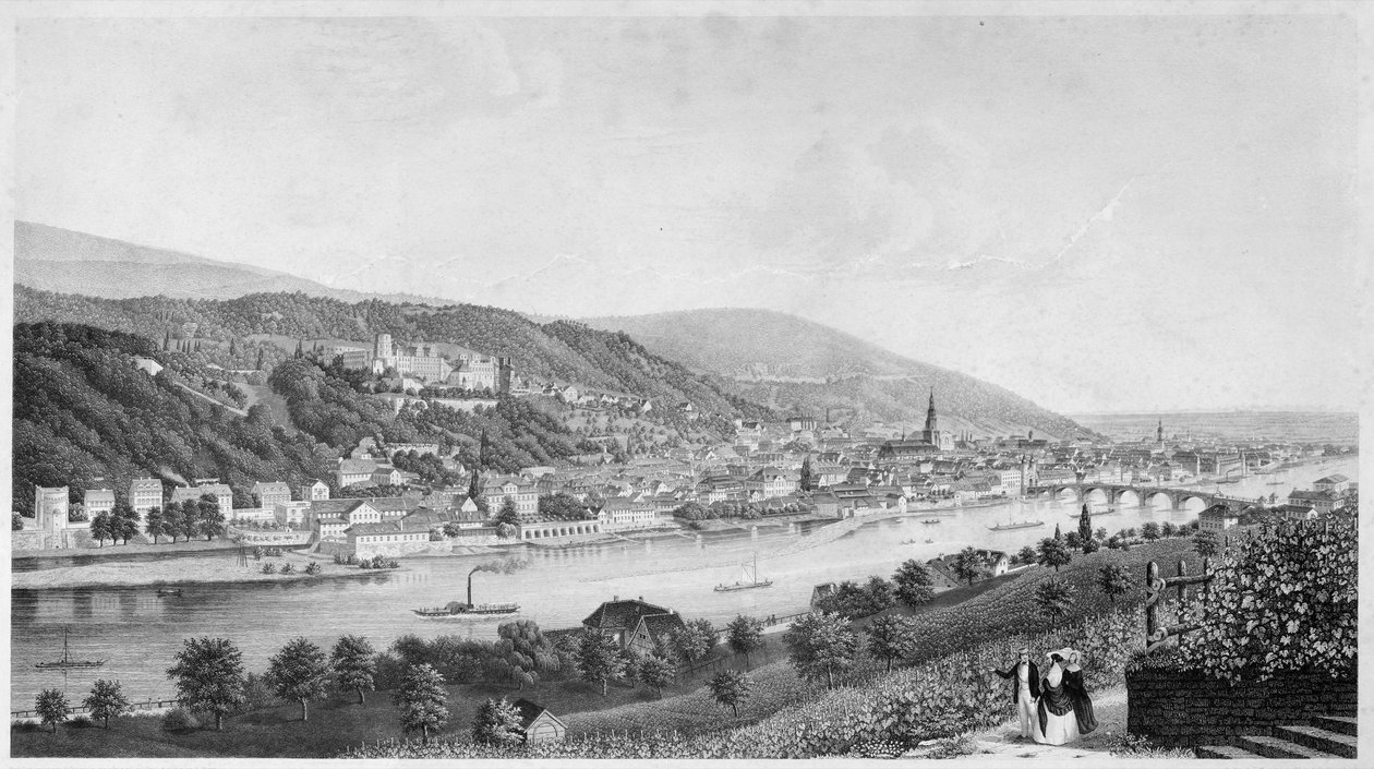 Heidelberg door H. Worms