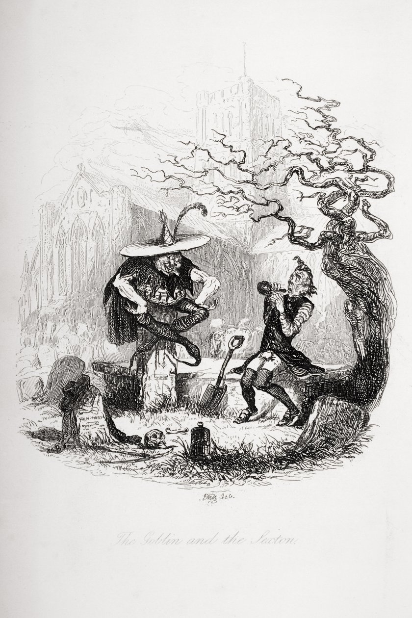 De Kobold en de Koster, illustratie uit 