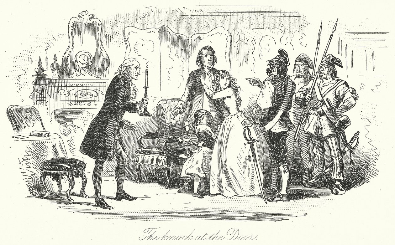  door Hablot Knight (1815-92) (after) Browne