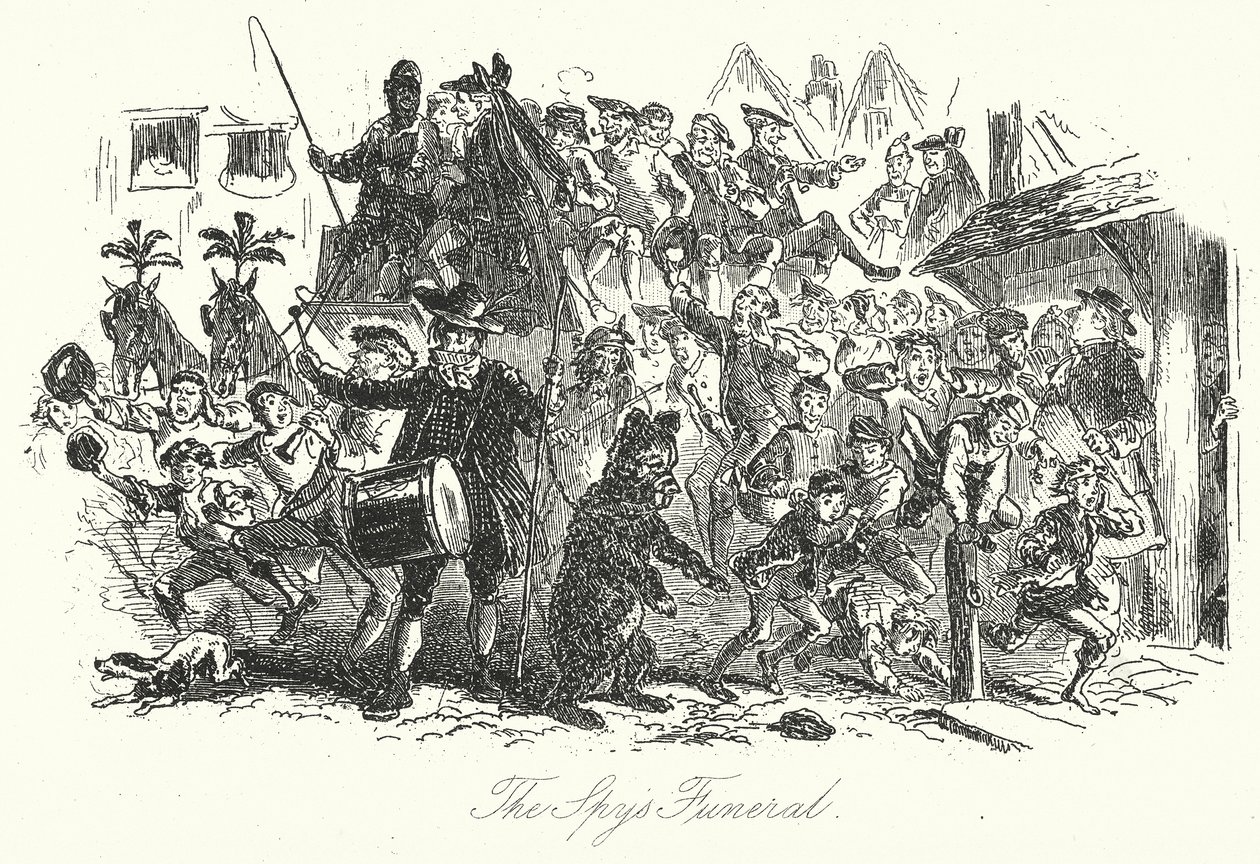  door Hablot Knight (1815-92) (after) Browne