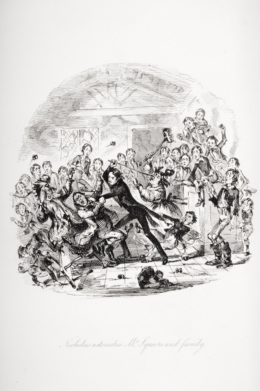 Illustratie voor Charles Dickens