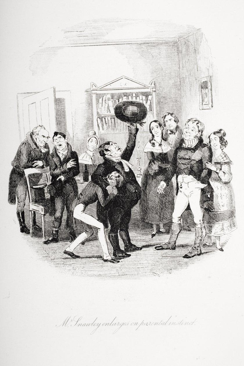 Illustratie voor Charles Dickens
