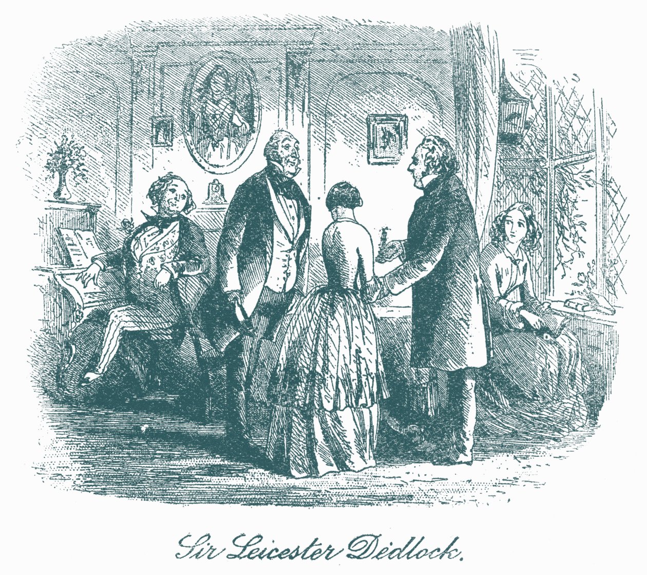 Bleak House door Hablot Knight Browne