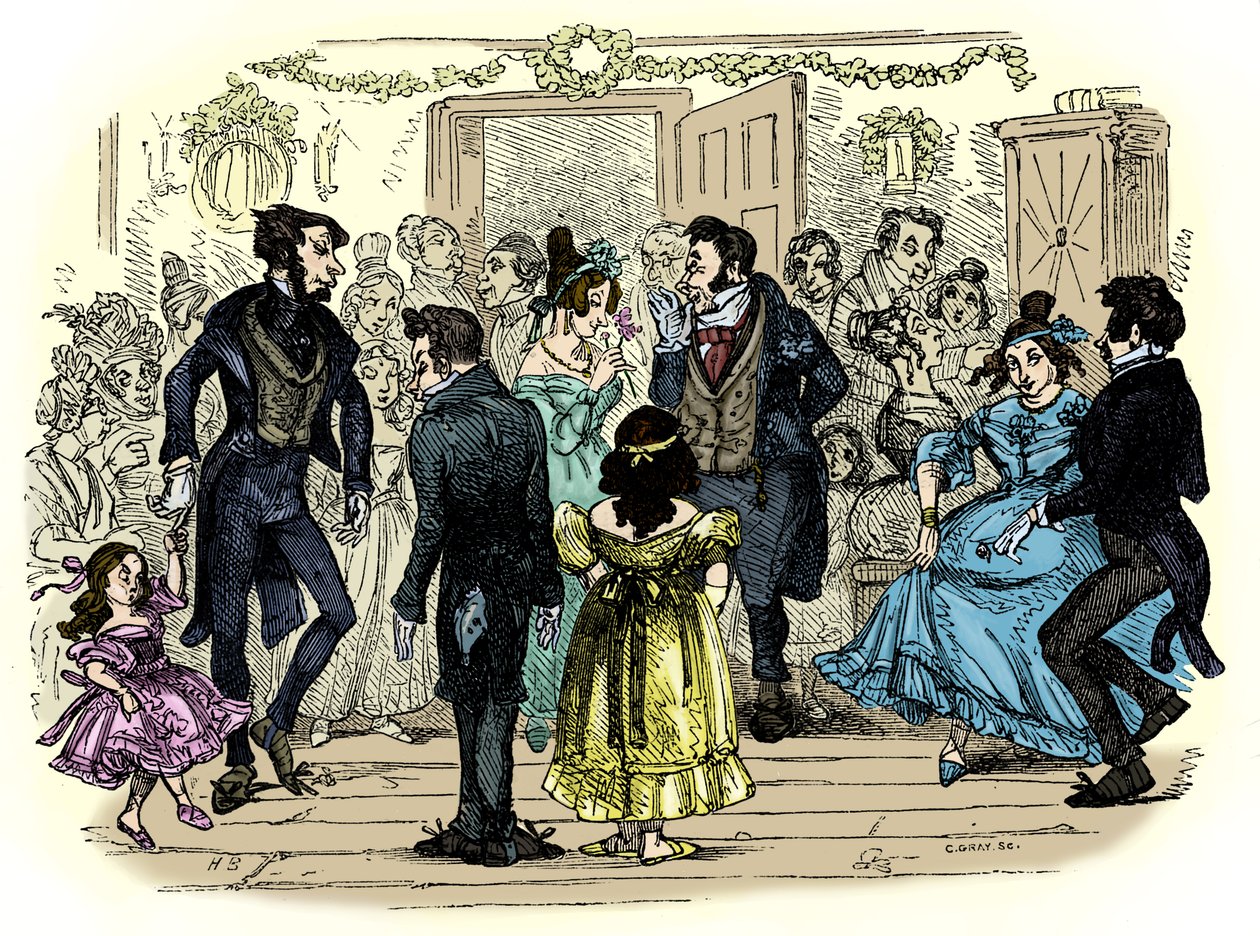 Het Oude Curiosity Shop door Hablot Knight Browne