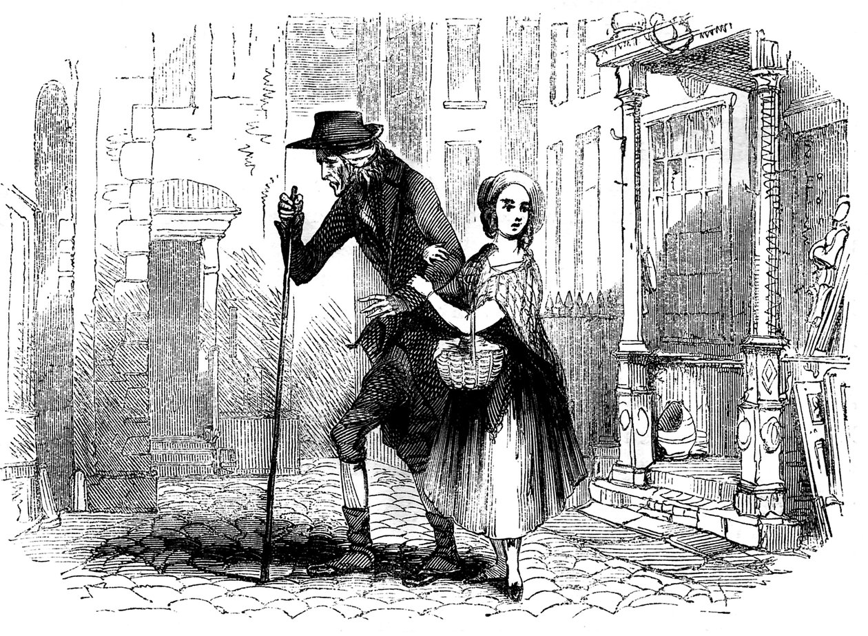 Het Oude Curiositeitenwinkeltje van Charles Dickens door Hablot Knight Browne