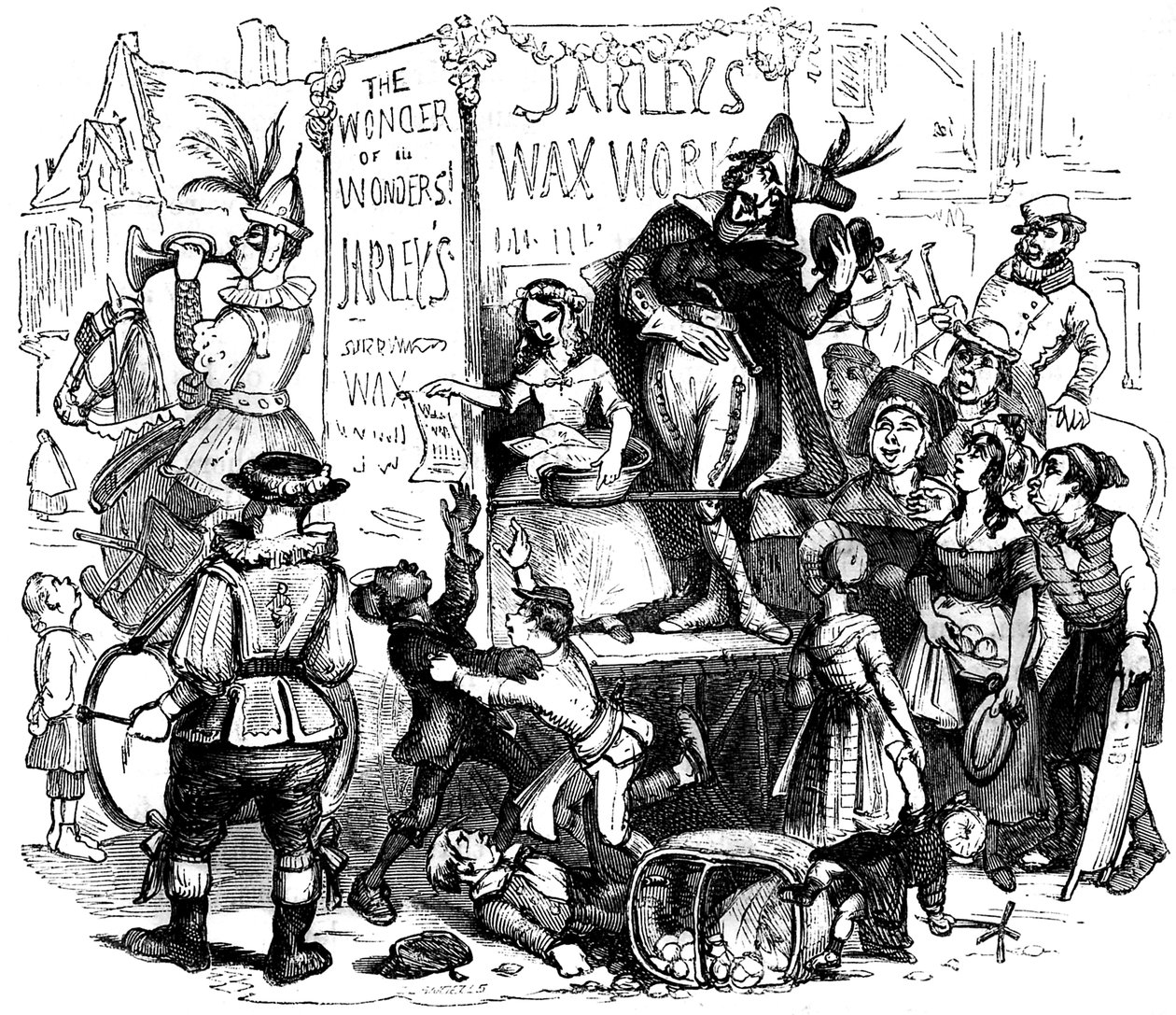 Het Oude Curiositeitenwinkeltje van Charles Dickens door Hablot Knight Browne