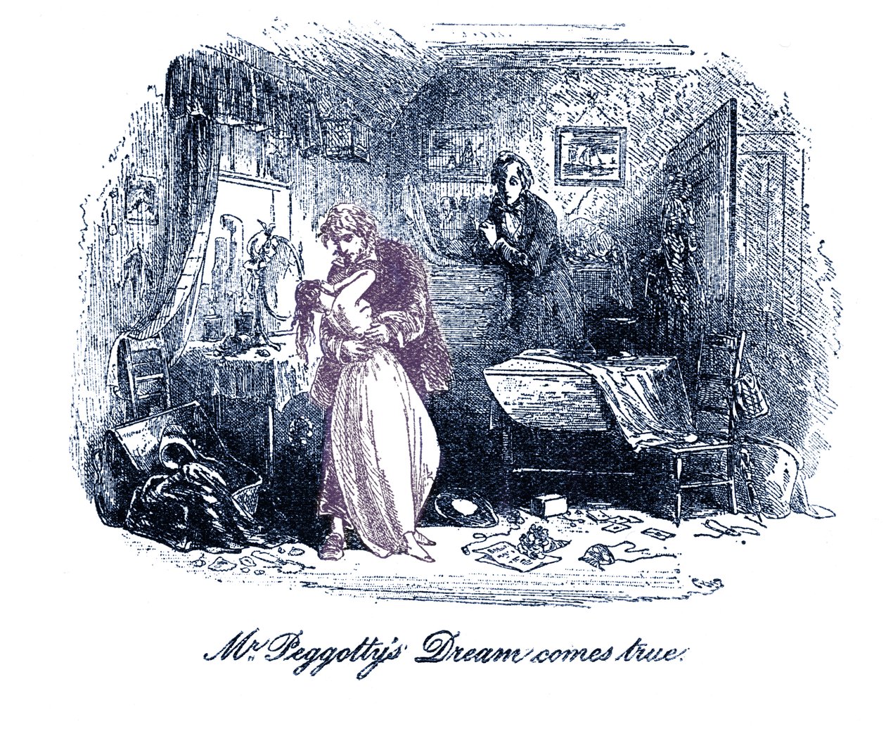 David Copperfield door Hablot Knight Browne