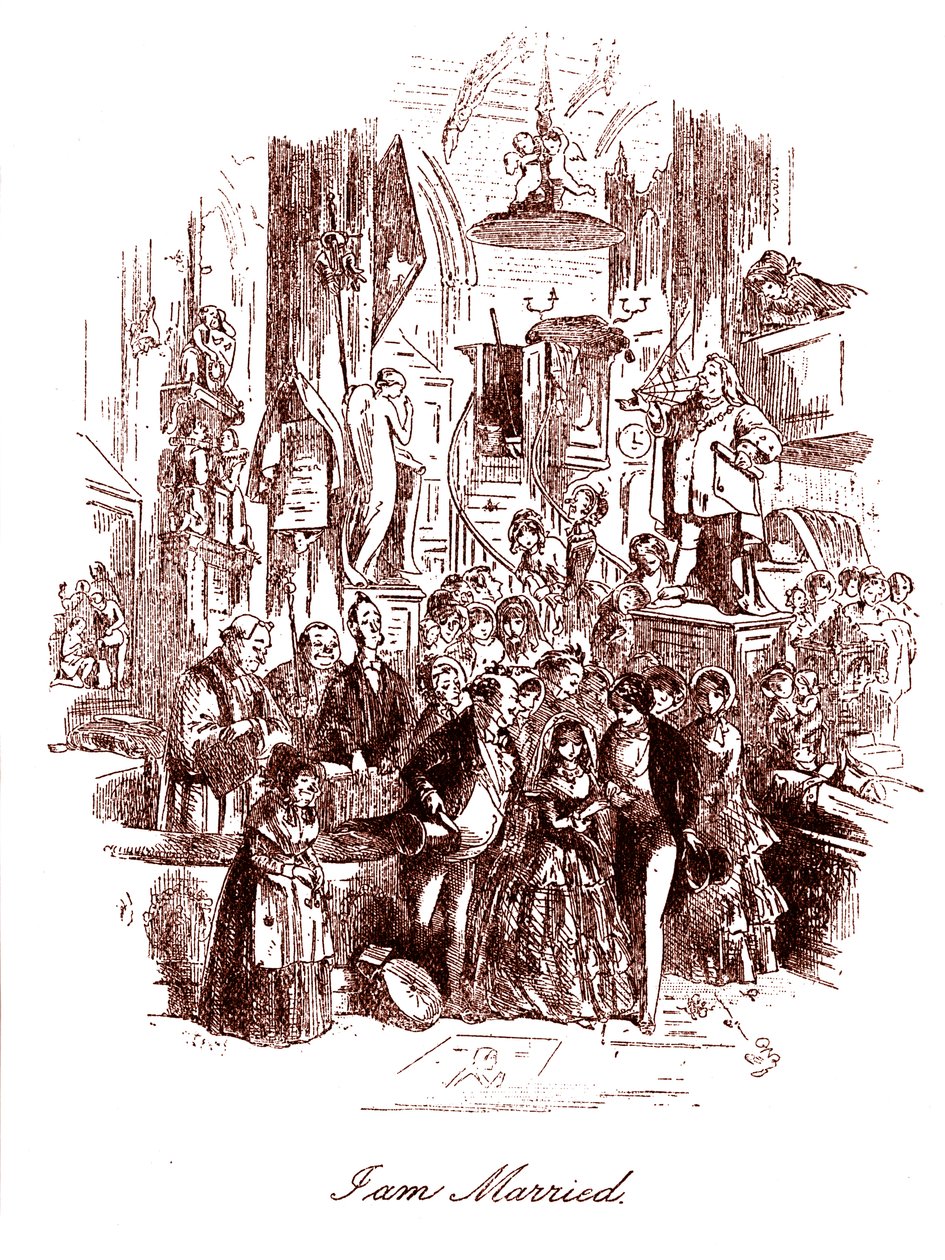 David Copperfield door Hablot Knight Browne