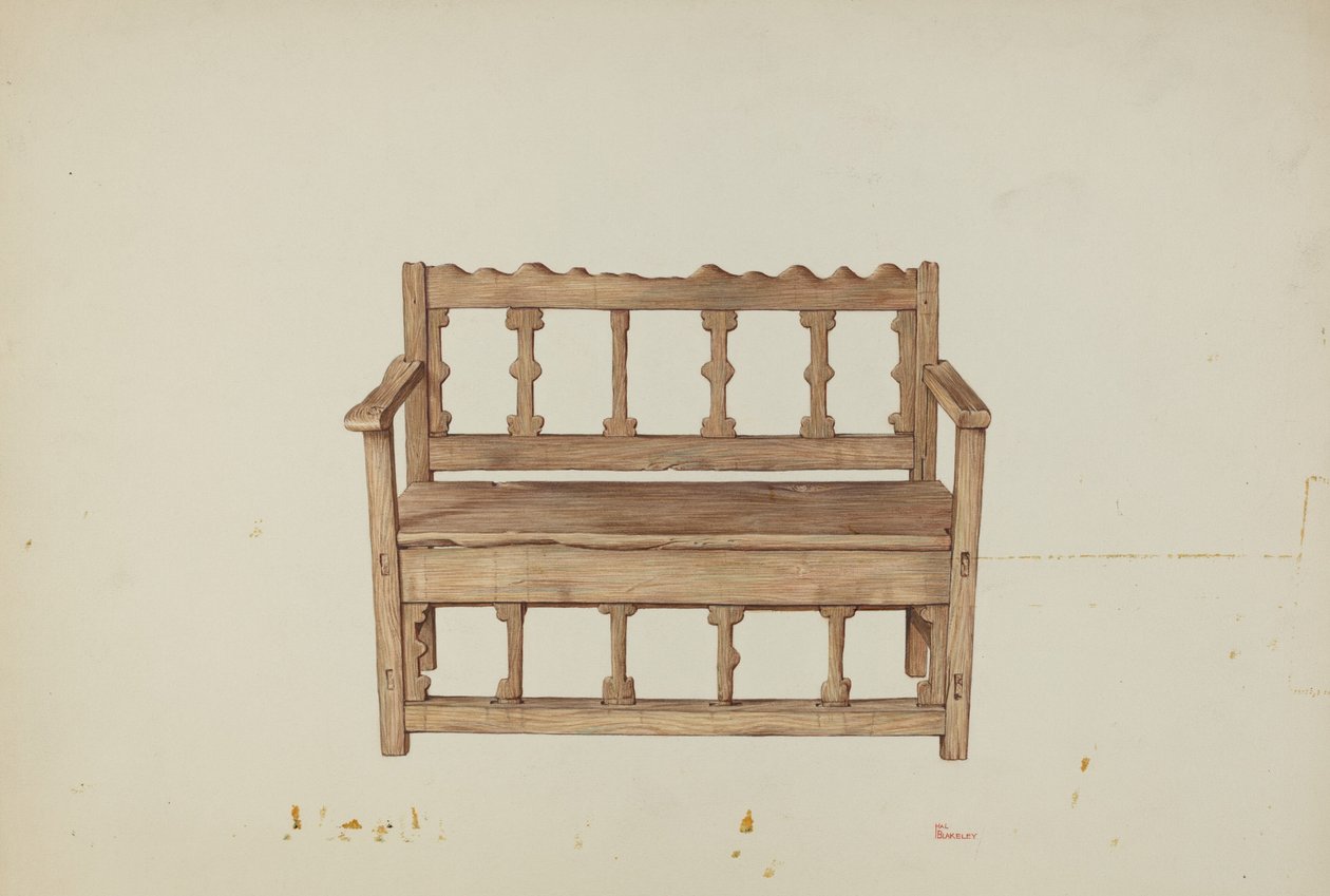 Bank door Hal Blakeley