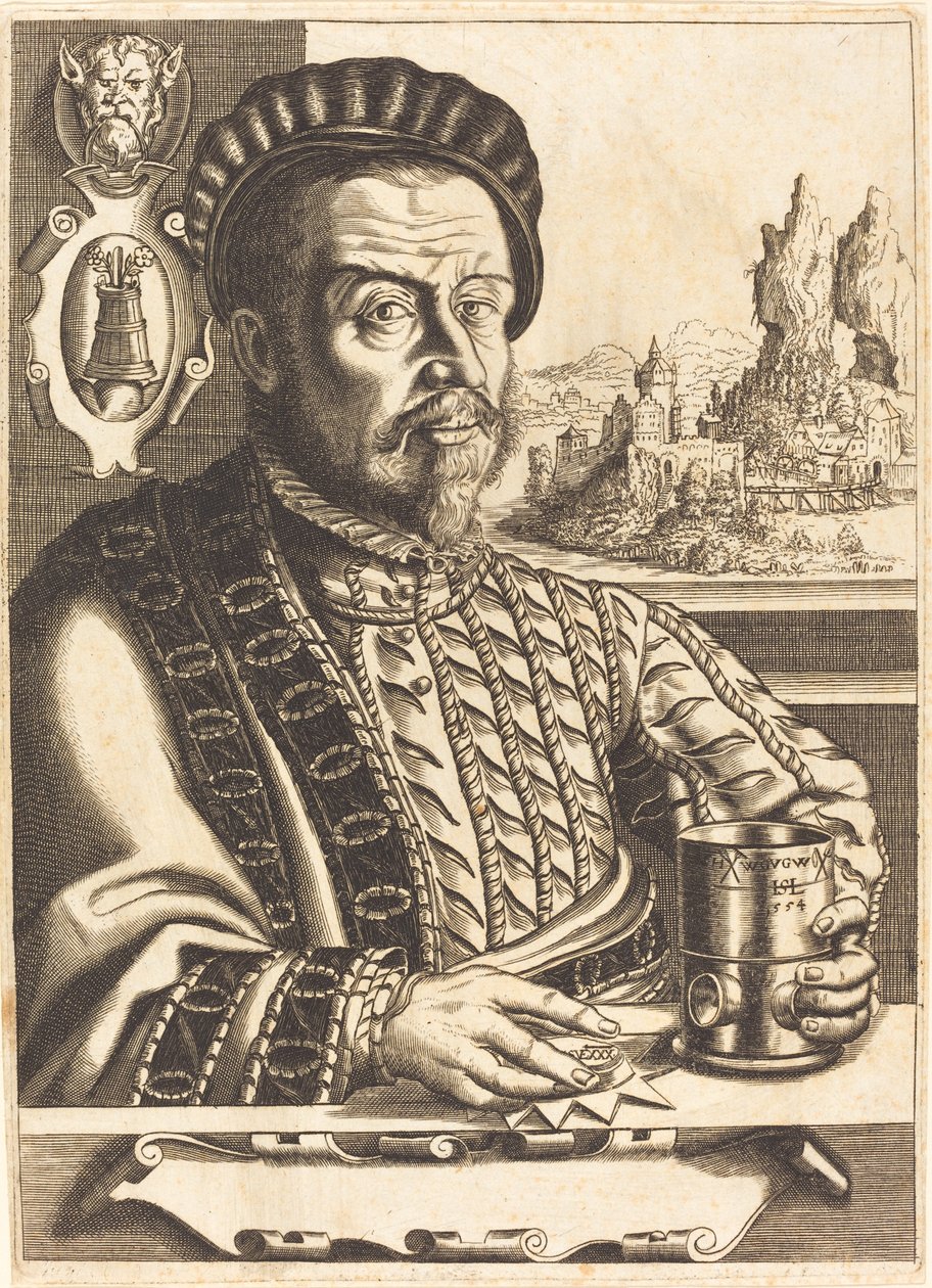 Ulrich Schwaiger (?) door Hanns Lautensack