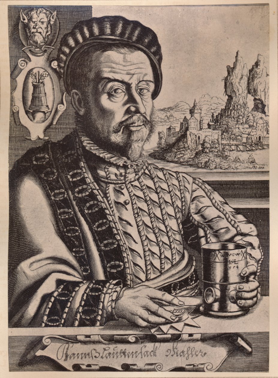 Hans Sebald Lautensack, Duitse graveur, tekenaar en medailleur, 16e eeuw, 1894 door Hanns Sebald Lautensack