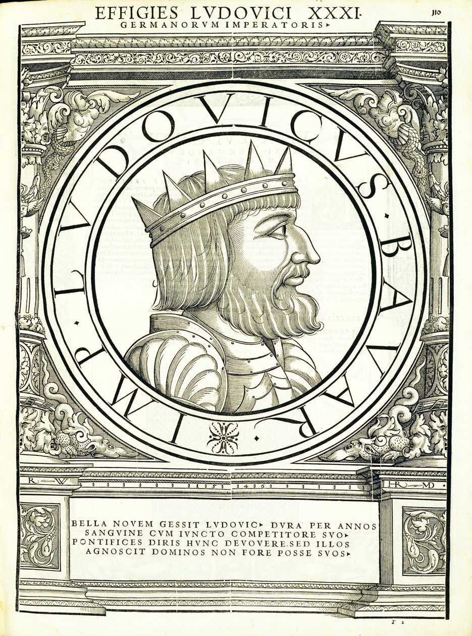 Ludouicus IV, illustratie uit 