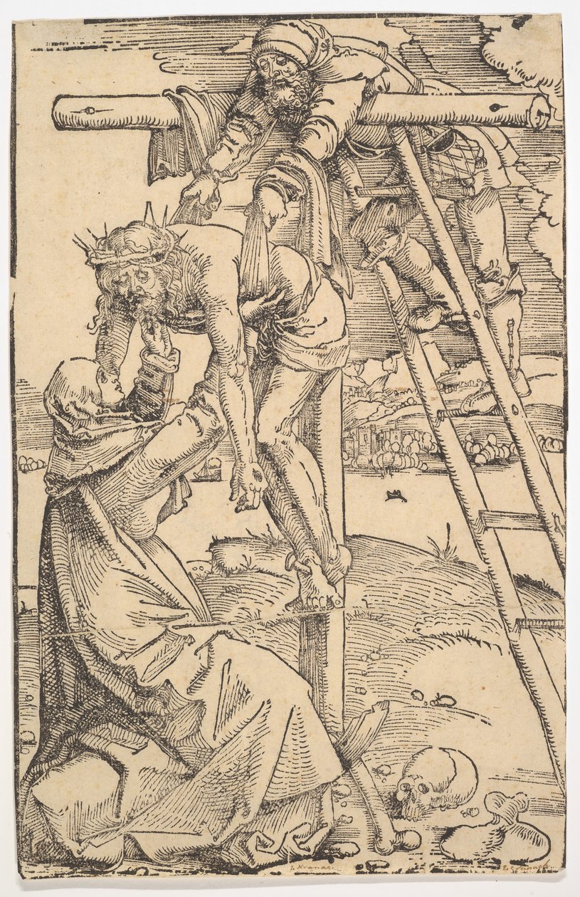 Kruisafneming, 1505 door Hans Baldung