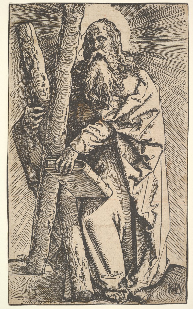 Sint-Andreus, 15e-16e eeuw door Hans Baldung