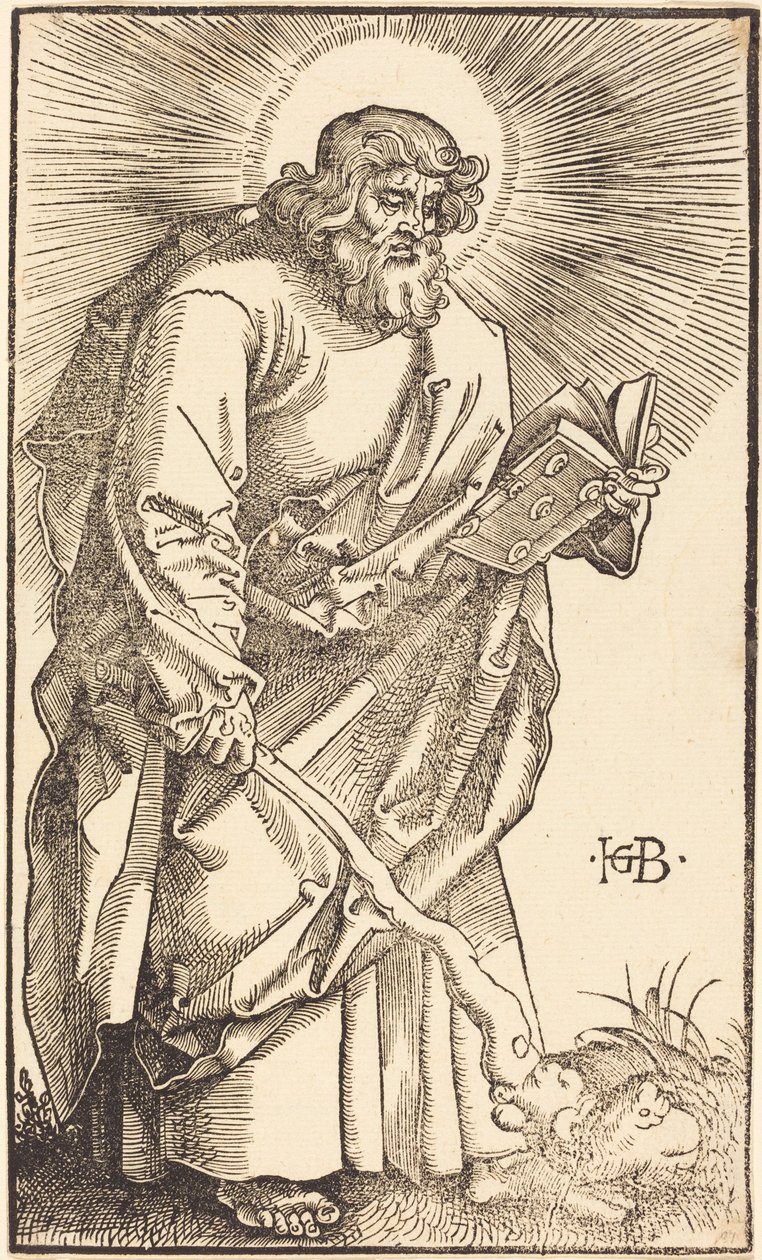 Apostel Judas Taddeüs door Hans Baldung Grien