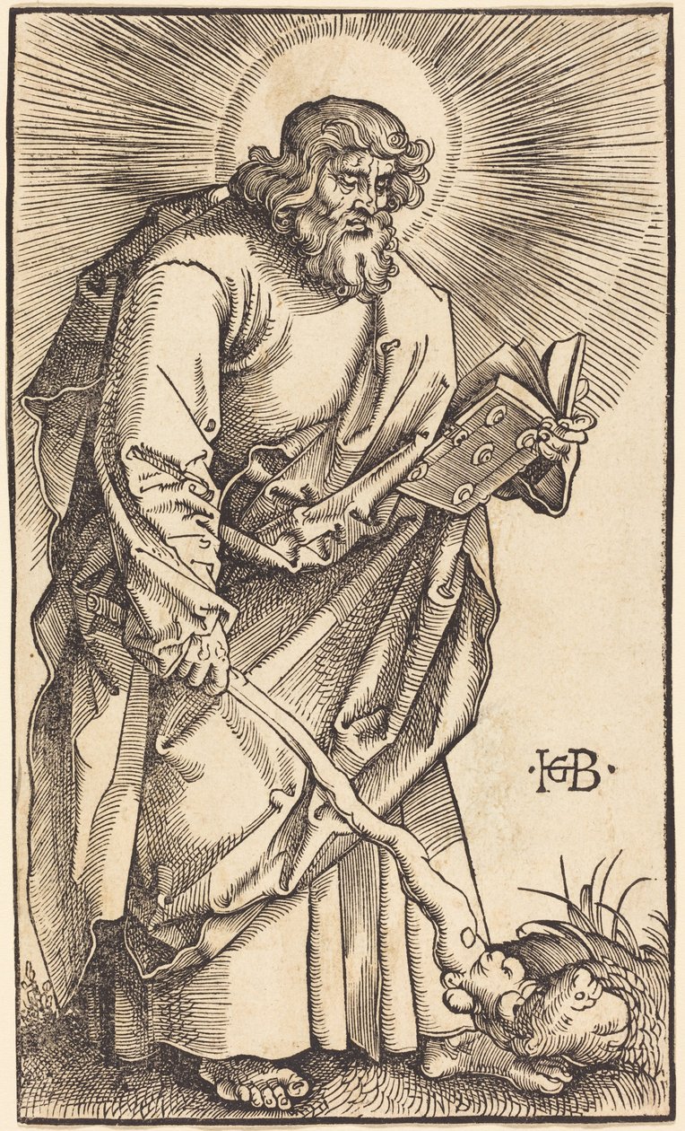 Apostel Judas Taddeüs door Hans Baldung Grien