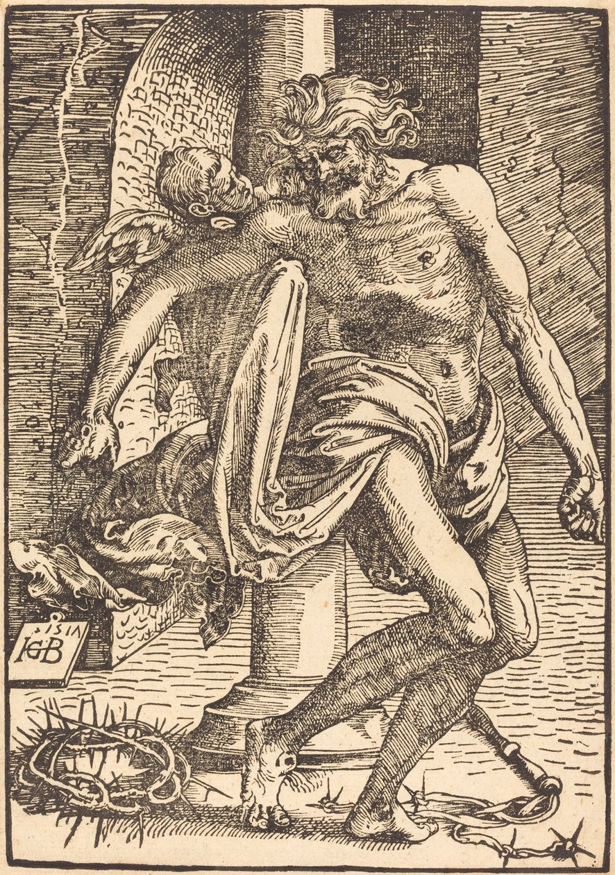 Christus aan de Zuil door Hans Baldung Grien