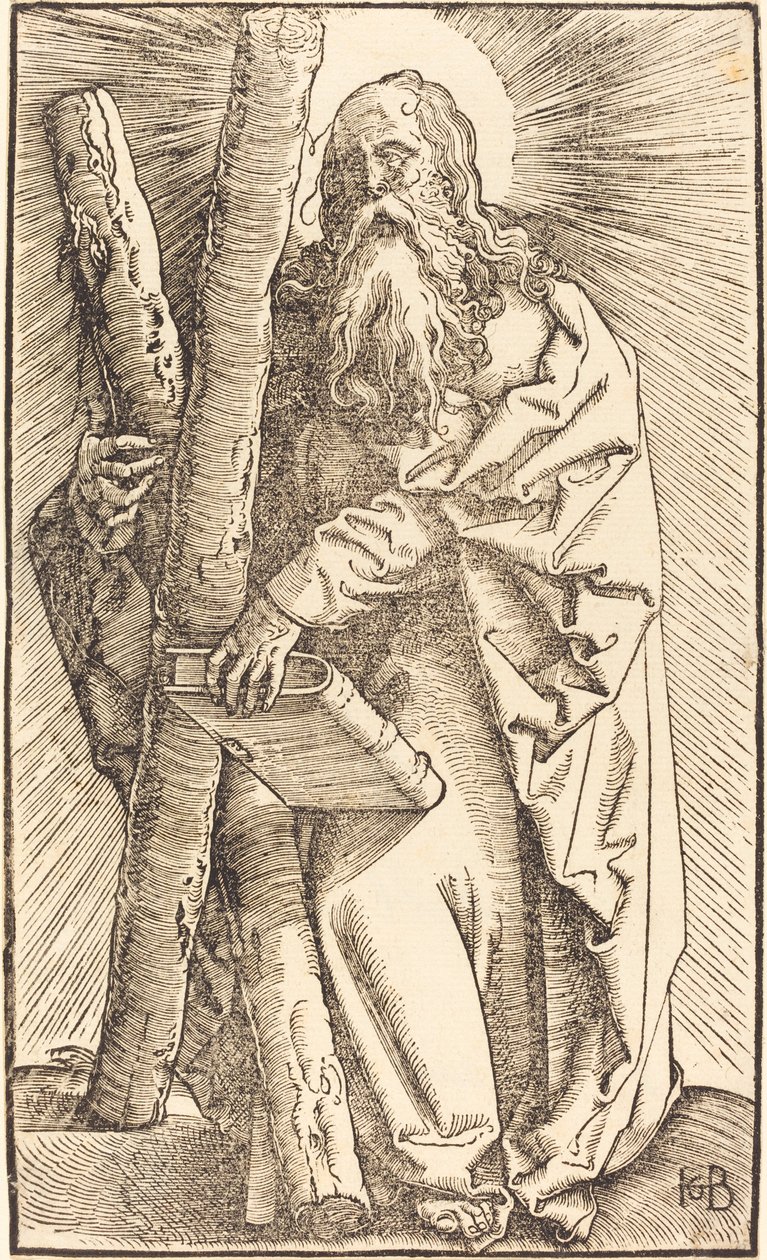Sint Andreas door Hans Baldung Grien