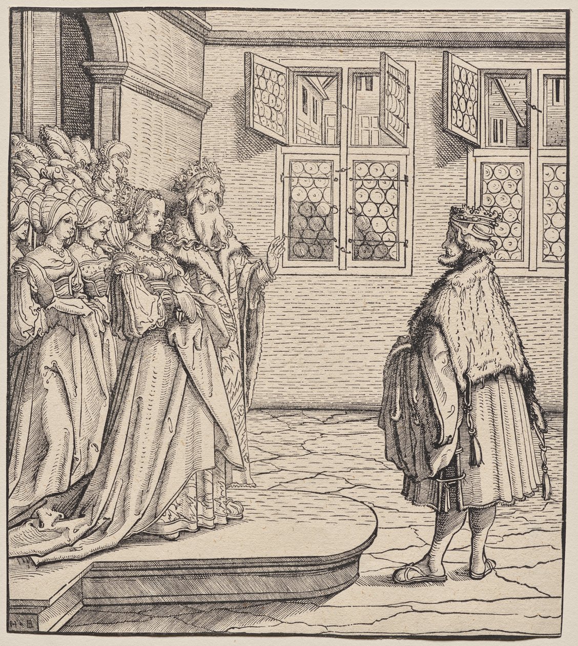 De Verbannen Hertog van Otnop door Hans Burgkmair