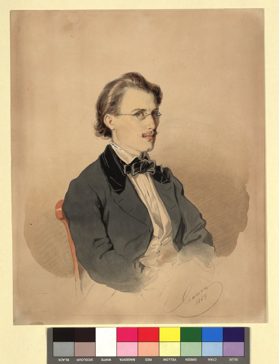 Karl Lichtenberg, huisbaas van Hans Canon door Hans Canon