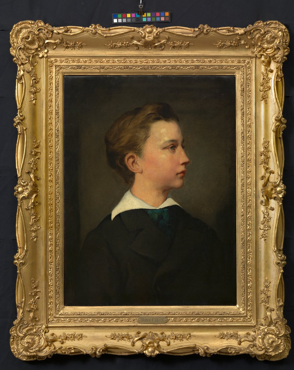 Portret van een jongen door Hans Canon