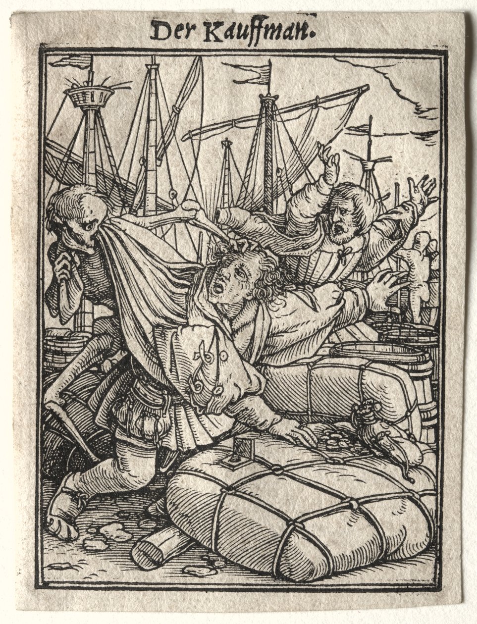 Dans van de Dood: De Koopman door Hans Holbein