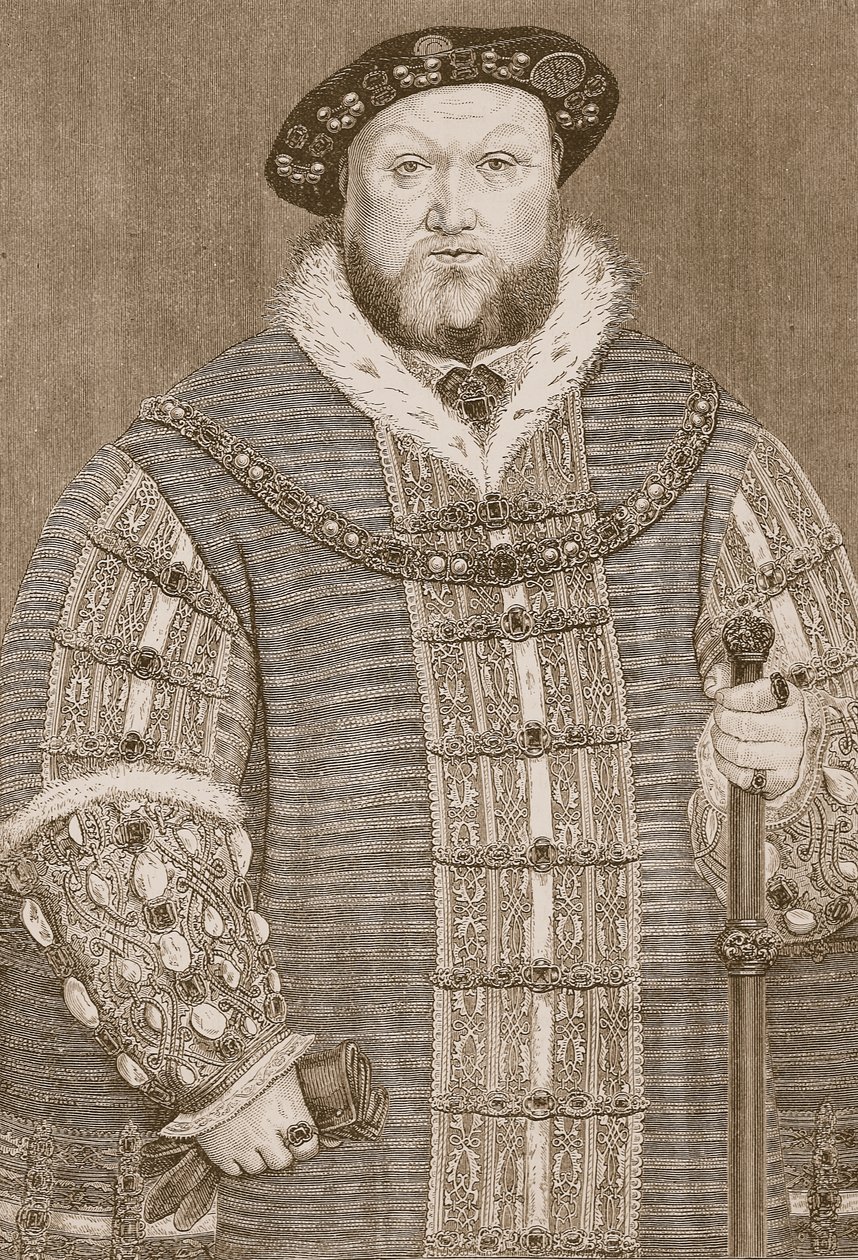 Hendrik VIII, illustratie uit 