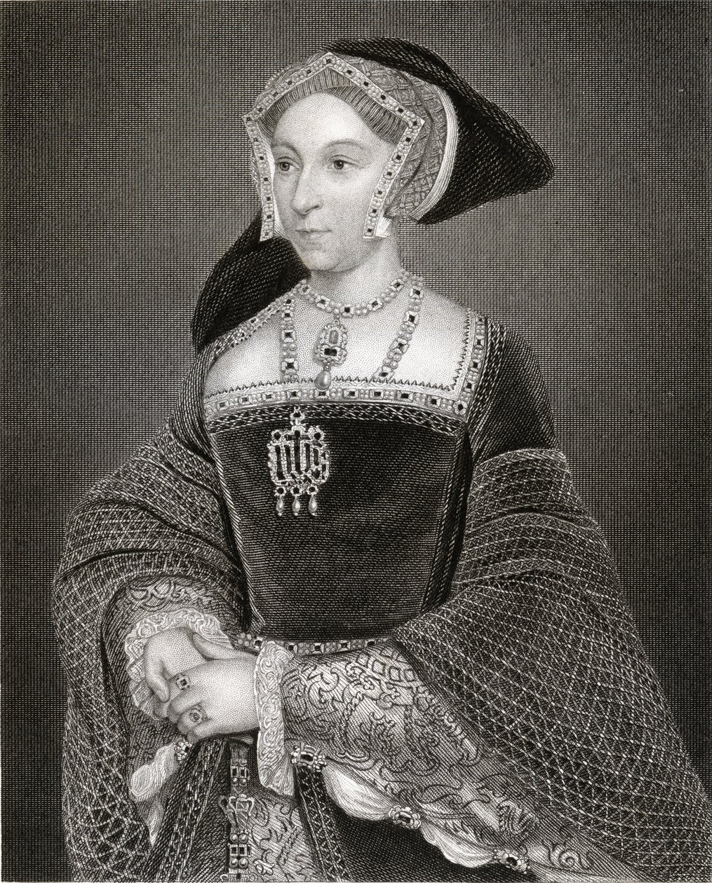 Portret van Jane Seymour (c.1509-37) uit 
