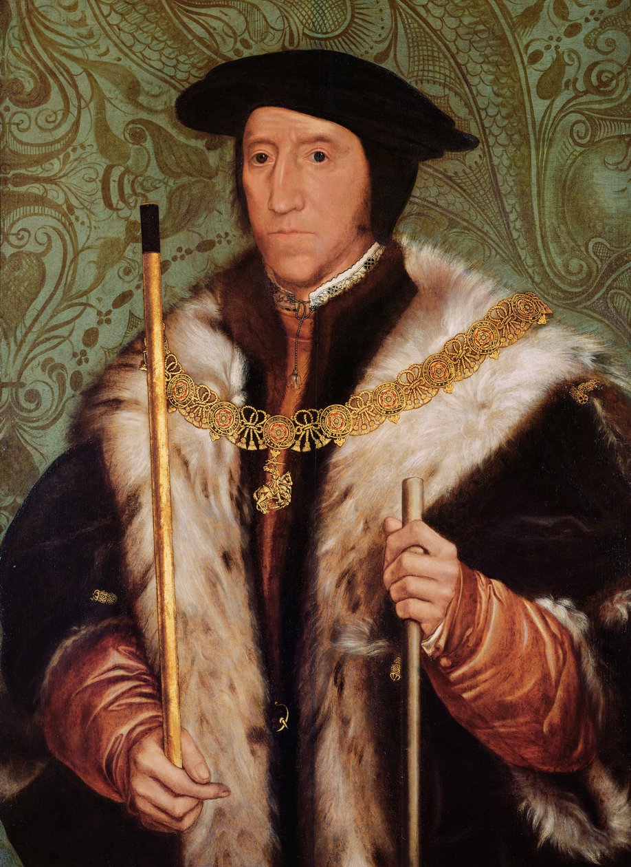 Portret van Thomas Howard door Hans Holbein der Jüngere