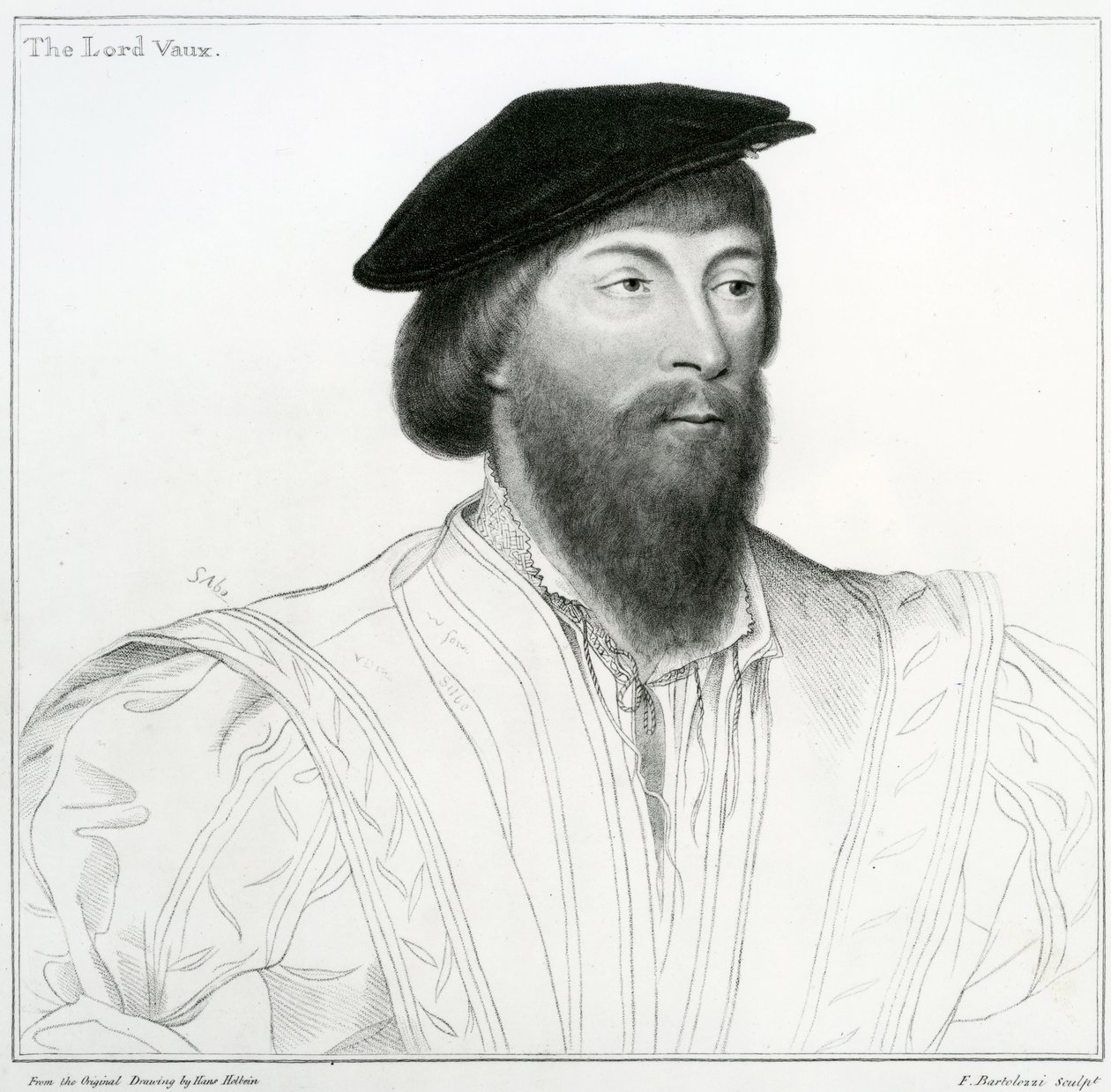 Thomas Vaux, 2e Baron Vaux van Harrowden door Hans Holbein der Jüngere
