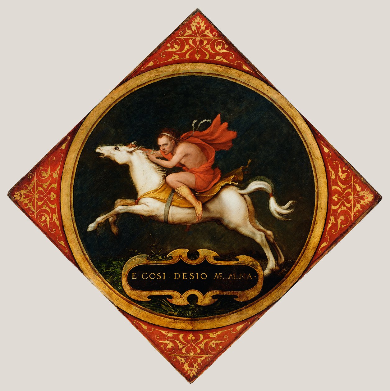 Een allegorie van passie door Hans Holbein der Jüngere