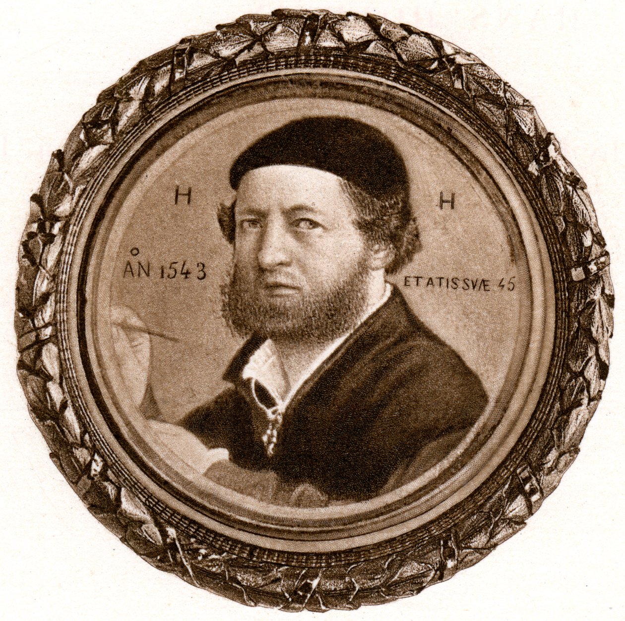 Hans Holbein, 1543, 1902 door Hans Holbein der Jüngere