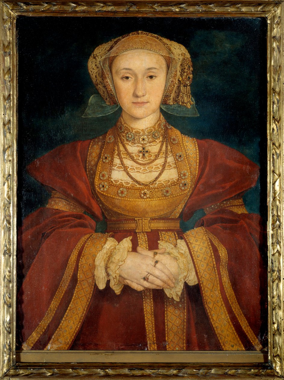 Portret van Anne de Cleves door Hans Holbein the Younger